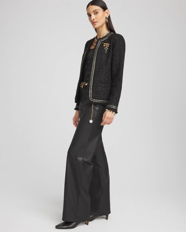Embellished Tweed Jacket - image 2